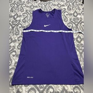 Nike Purple Dri-FIT Workout Tank Top Womens Size Medium